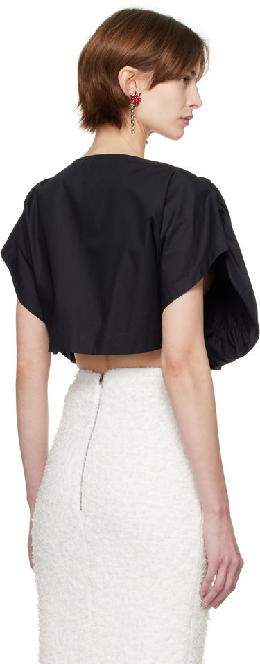 Риза Vivienne Westwood Vivienne Westwood Heart Puff Sleeve Blouse Черно | 1505000J-W009Q-, 2