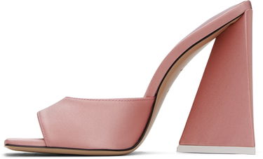 Аксесоари The Attico Attico Devon Satin Heeled Mules Розово | 242WS000 V015, 2