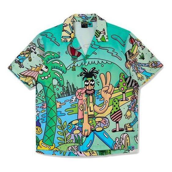 Риза Li-Ning Steven Harrington Loose Fit Shirt Зелено | ASHR137-1