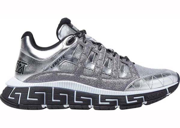 Кецове и обувки Versace Trigreca Silver Металик | DSU8094-1A02748_2E930, 0