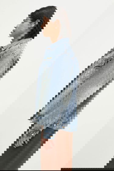 Яке BILLIONAIRE BOYS CLUB Billionaire Boys Club Duck Embroidered Denim Jacket Синьо | B24410, 1