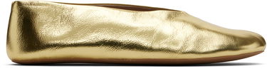 Кецове и обувки The Row The Row Stella Ballerina Flats Металик | F1638-M39, 0