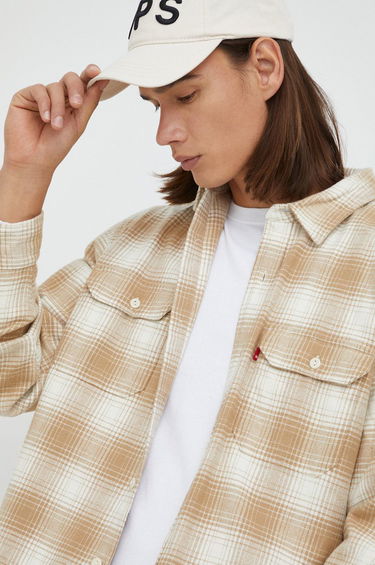 Риза Levi's Shirt Relaxed Fit Бежово | 19573.0173, 0