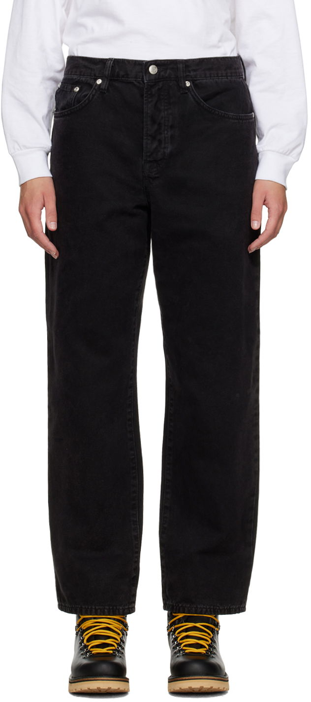 Панталони и дънки Stüssy Big Ol' Jeans Черно | 116618, 0