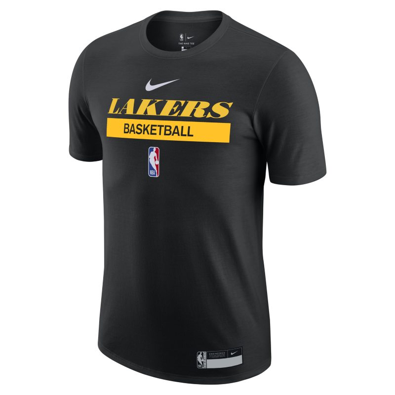 Тениска Nike Los Angeles Lakers Men's Dri-FIT NBA Practice T-Shirt Черно | DR6469-010, 0
