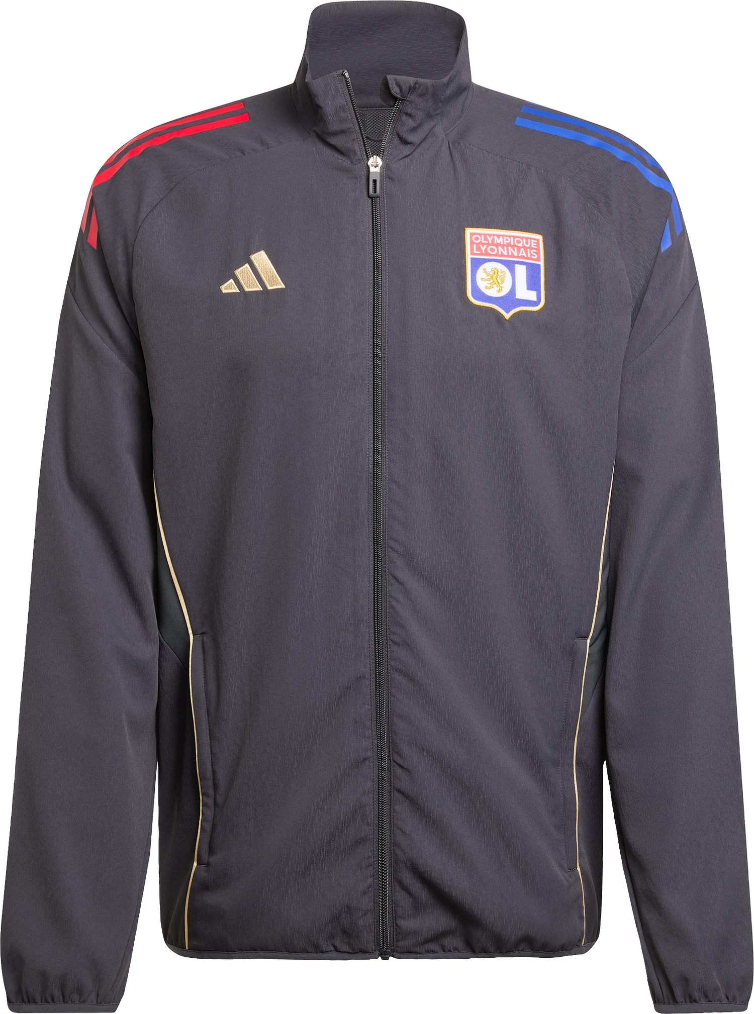 Яке adidas Originals Olympique Lyonnais Pre-Match Jacket 2025/26 Черно | jl9479, 0