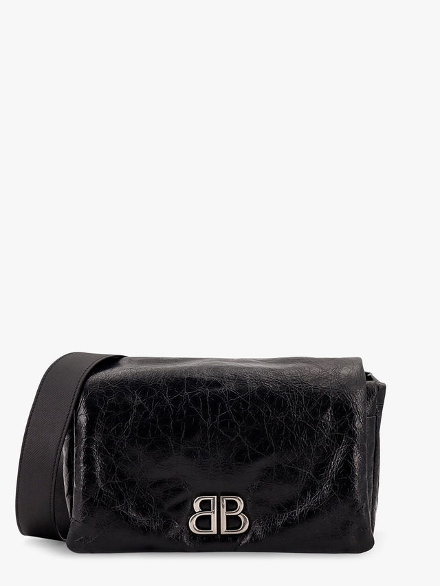 Black Leather Shoulder Bag