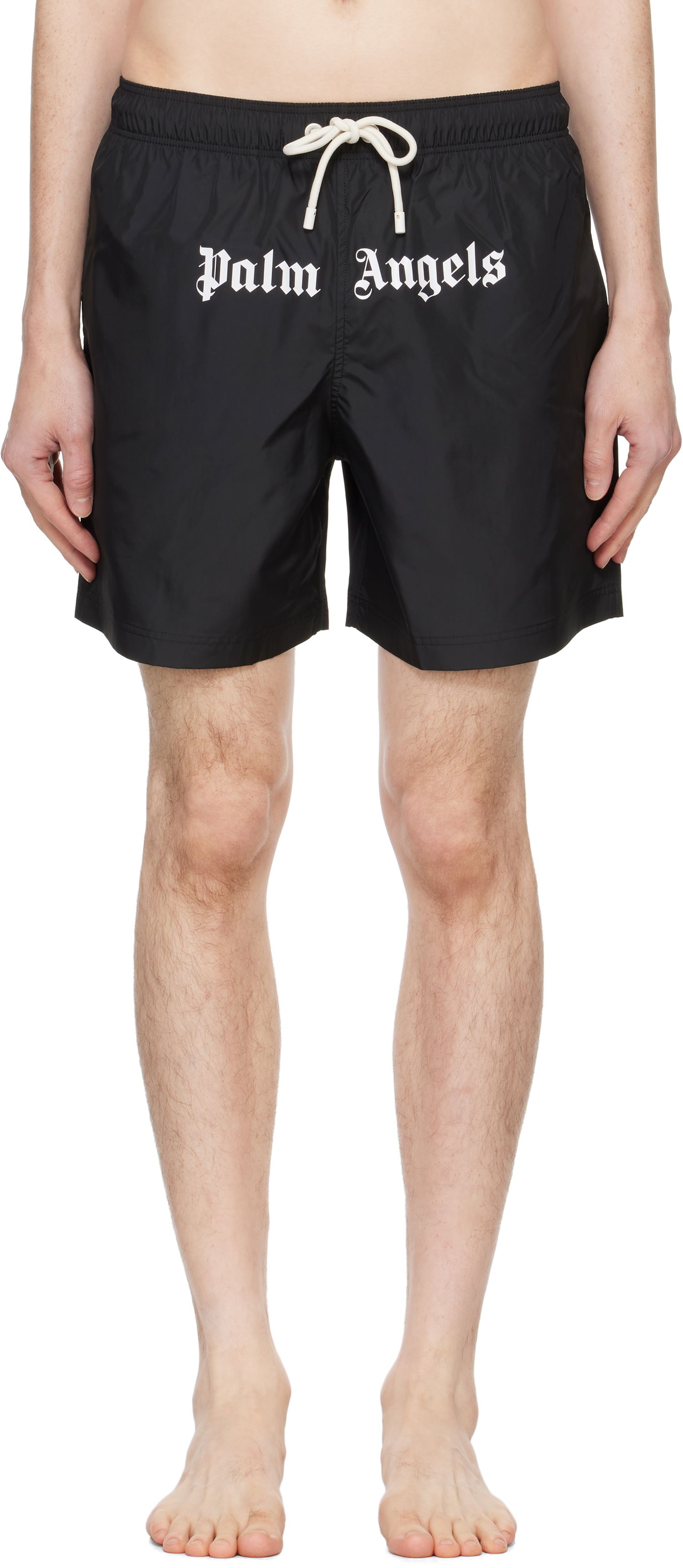 Бански Palm Angels Classic Logo Swim Черно | PMFD002C99FAB0011003, 0