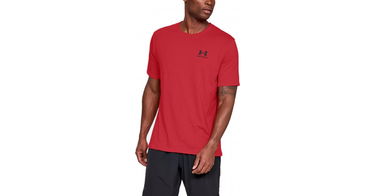 Тениска Under Armour T-Shirt Sportstyle Червено | 1326799-600, 1