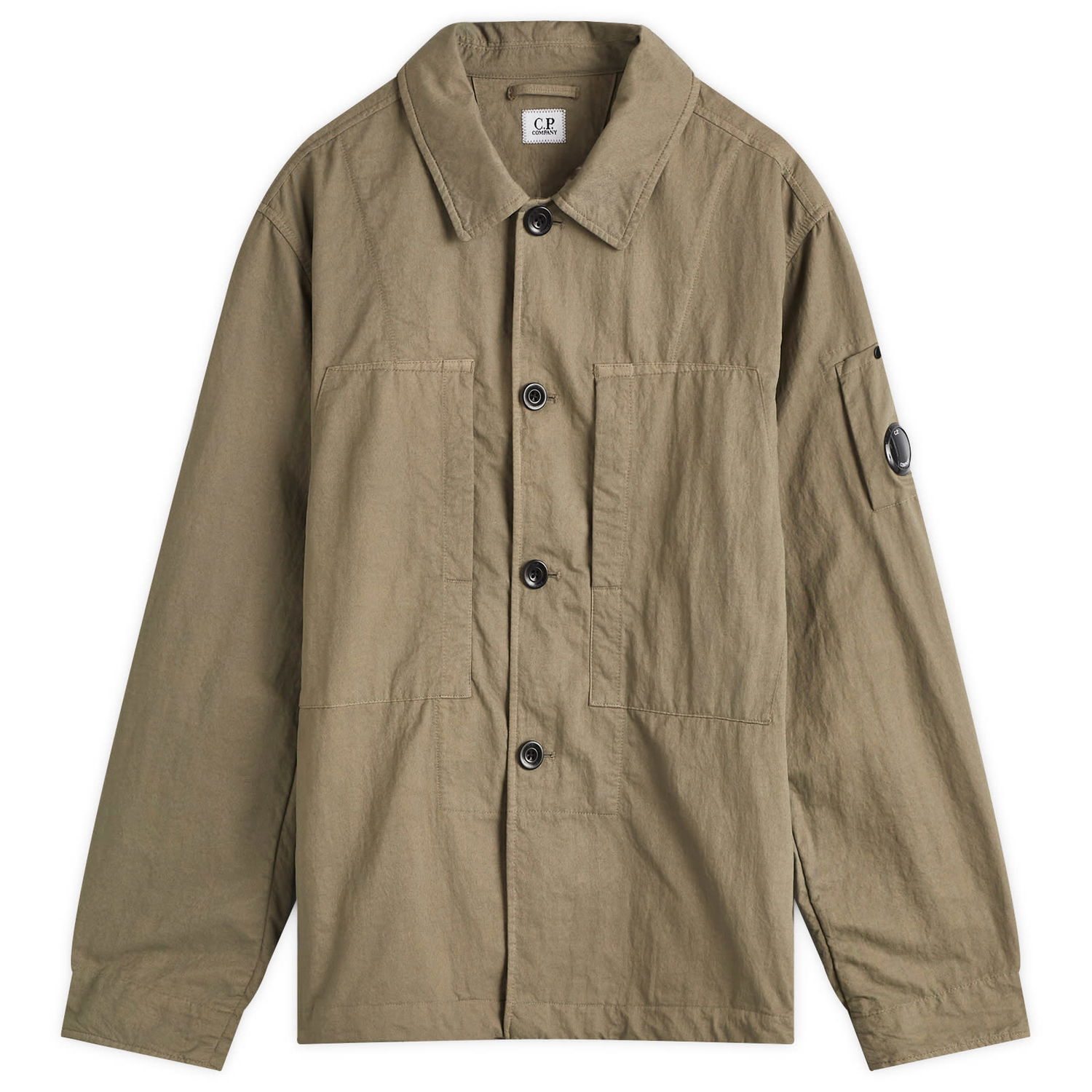 Риза C.P. Company Nylon Overshirt Walnut Кафяво | 17CMOS157A-110201G-359, 0