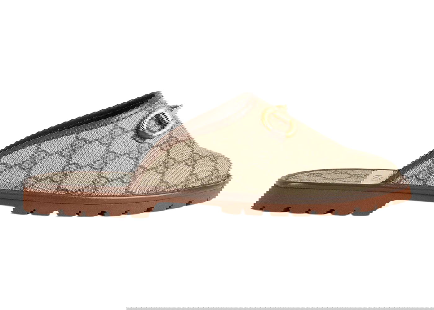 Кецове и обувки Gucci GG Slipper Beige Canvas Бежово | 655571 96G60 9762, 0