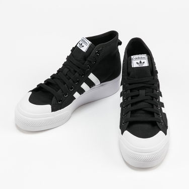 Кецове и обувки adidas Originals Nizza Platform Mid W Черно | FY2783, 3