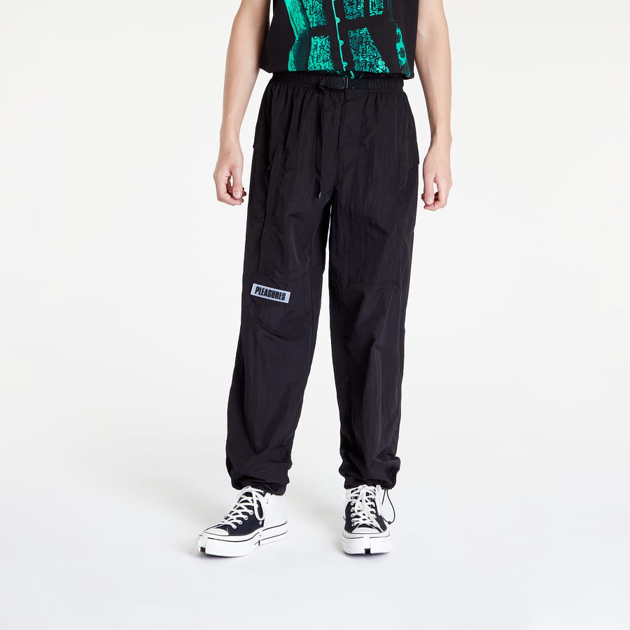 Панталони Pleasures Tidy Hiking Pant Черно | P22W041 BLACK, 0