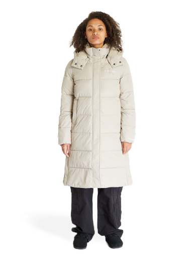 Палта CALVIN KLEIN Monologo Non Down Jacket Бежово | J20J221897 PED