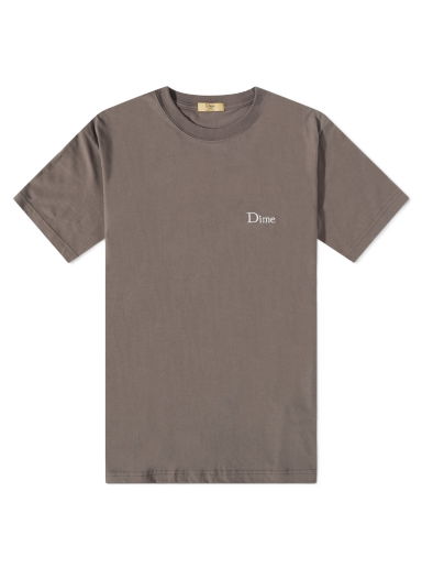 Тениска Dime Classic Small Logo Tee Кафяво | DIMESU2332DRI