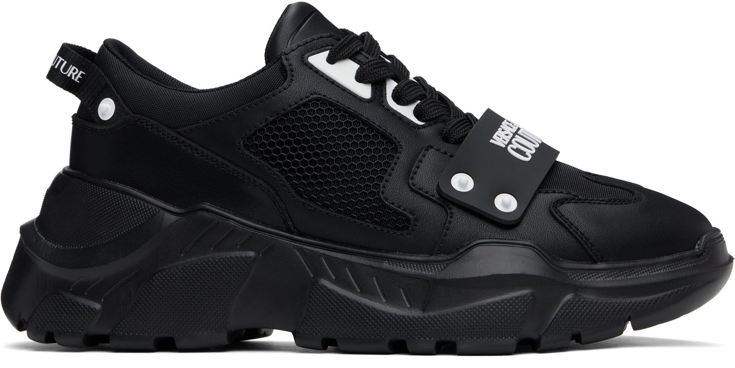 Кецове и обувки Versace Versace Jeans Couture Speedtrack Logo Черно | E78YA3SC4_EZSC55, 0