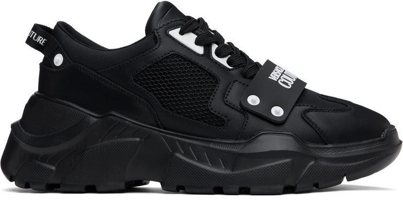 Кецове и обувки Versace Versace Jeans Couture Speedtrack Logo Черно | E78YA3SC4_EZSC55