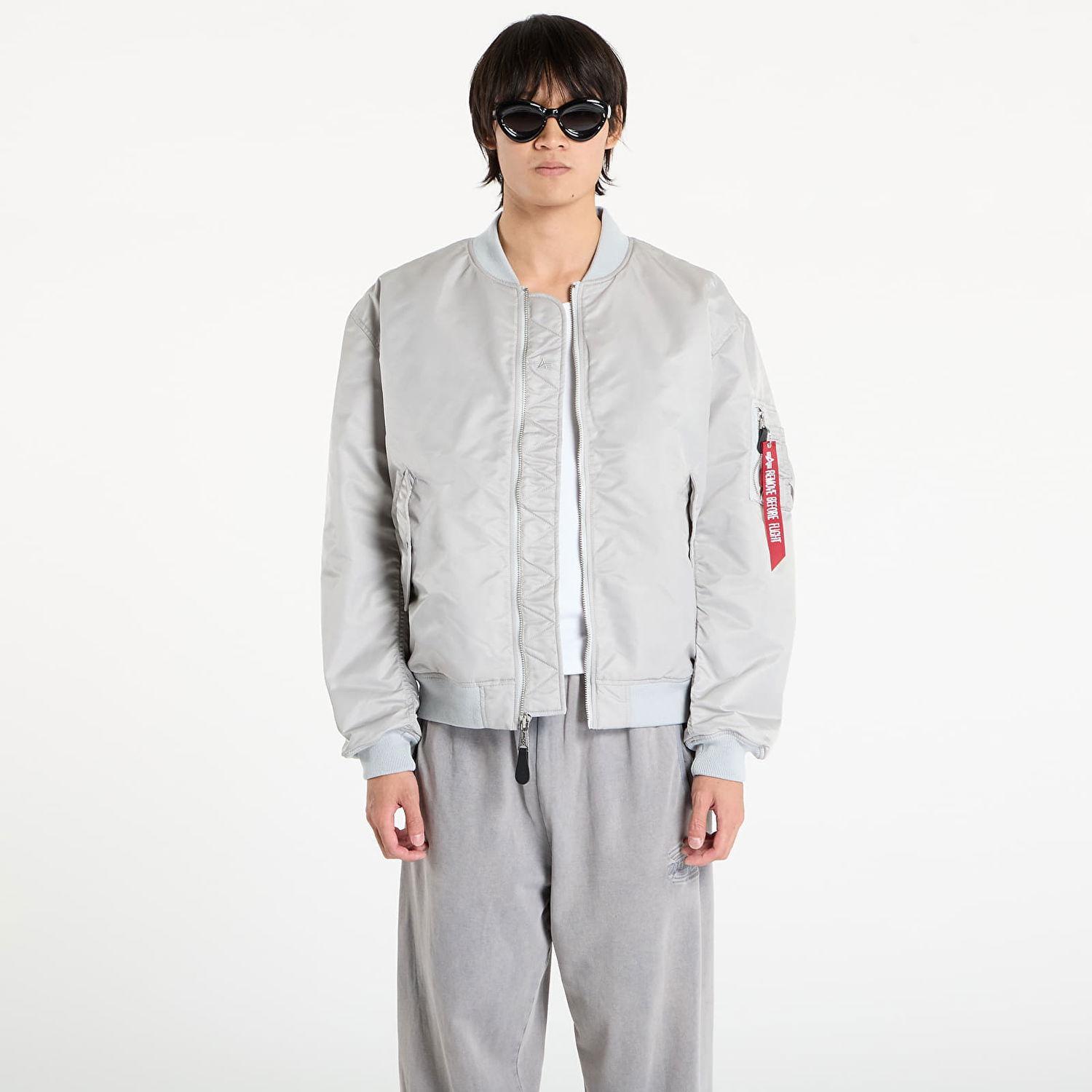 Яке бомбър Alpha Industries Alpha Industries MA-1 CS Bomber Jacket Сиво | 136136-666, 0