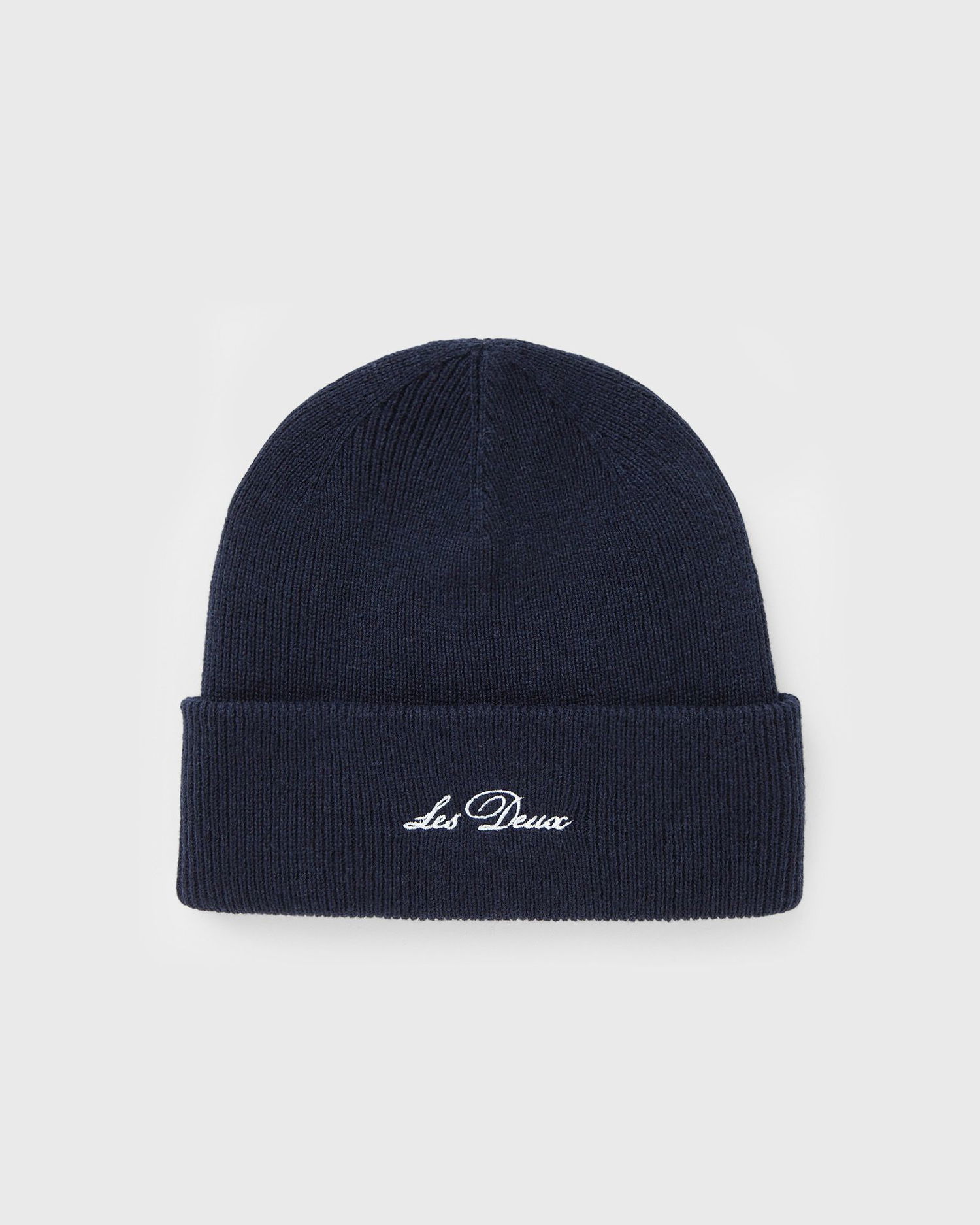 Шапка Les Deux Wayne Embroidered Beanie Тъмно синьо | 1000673-460, 0