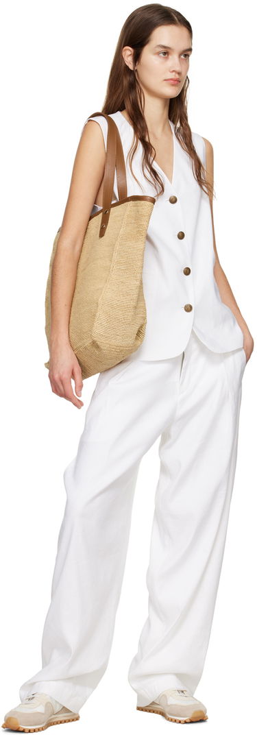 Жилетка rag & bone Buttoned Vest Бяло | WAW24S40207520, 3