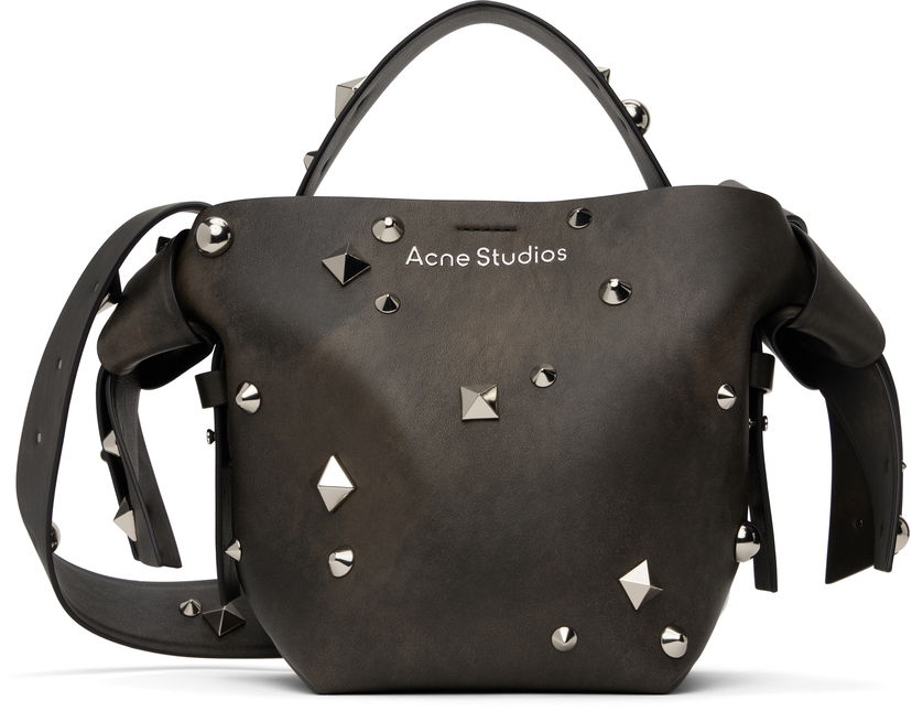 Чанта през рамо Acne Studios Midi Shoulder Bag Кафяво | A10330-