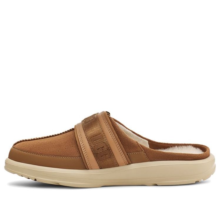Кецове и обувки UGG UGG Kick It Cozy Lightweight Slippers Кафяво | 1117471-CHE, 0