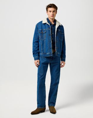 Яке Wrangler Wrangler Sherpa Classic Jacket Синьо | 112371440:S, 1
