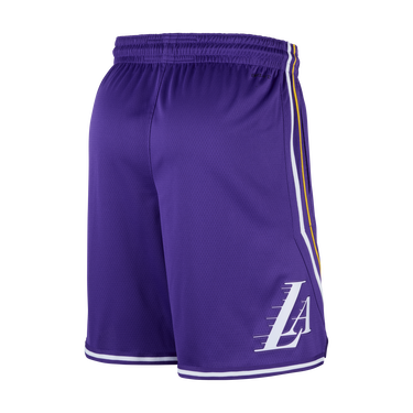 Къси панталони Jordan Los Angeles Lakers Statement Edition Swingman Jordan Dri-Fit NBA Shorts Polyester Лилаво | HM4866-504, 2