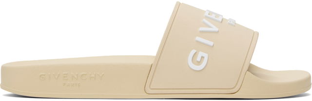 Givenchy Embossed Pool Slides