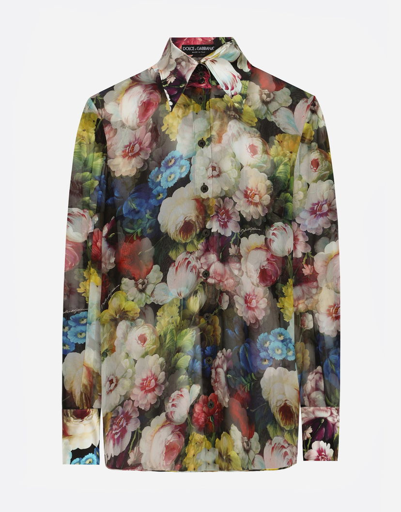 Риза Dolce & Gabbana Shirt Floral Print Многоцветен | F5R08TIS1SRHN4YF