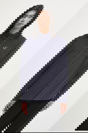 Риза Fred Perry Fred Perry Button-Down Oxford Shirt Тъмно синьо | M1737, 0
