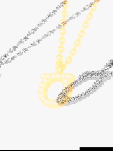 Колие FERRAGAMO Ferragamo Gancini Crystal Necklace Металик | 760132696657STRASS, 1