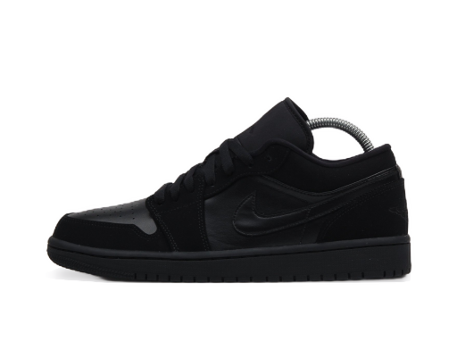 Лимитирано Издание Jordan Air Jordan 1 Retro Low "Triple Black" Черно | 553558-025