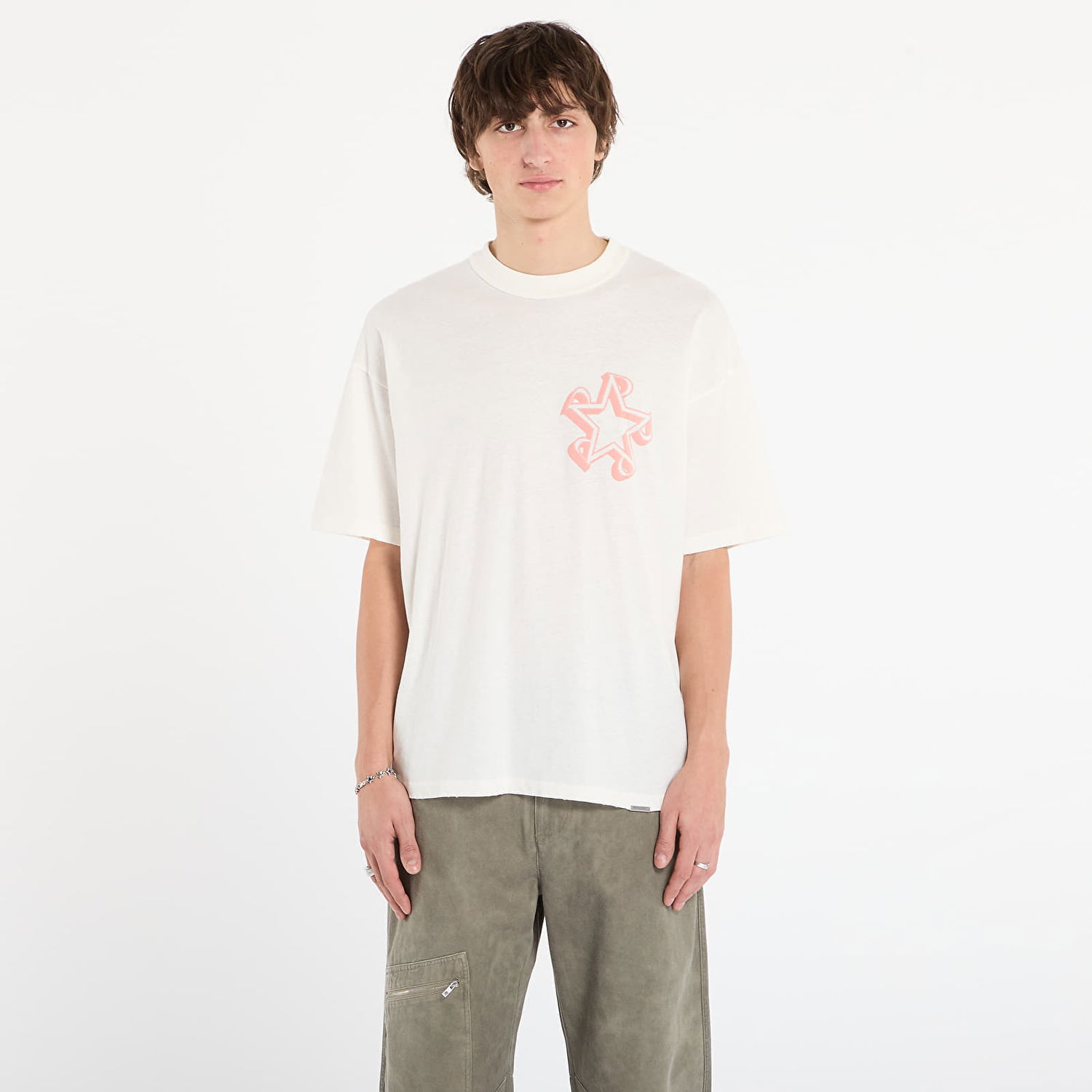 Тениска Represent Clo Initial Star T-Shirt Бяло | MLM100172-72, 0