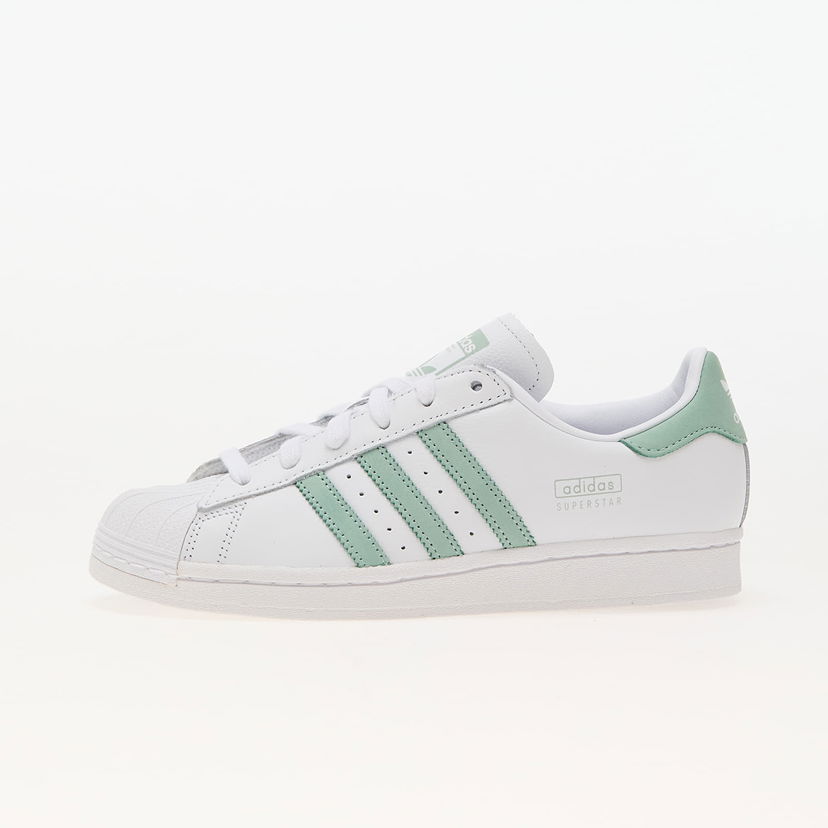 Кецове и обувки adidas Originals Superstar W Ftw White/ Hazy green/ Ftw White Бяло | IG4541