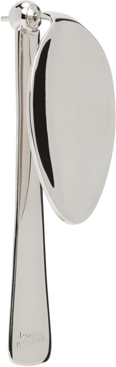Обеци Jean Paul Gaultier Jean Paul Gaultier 'The Cutlery' Silver-Tone Single Earring Металик | 25/03-W-JW018-X053-91, 2