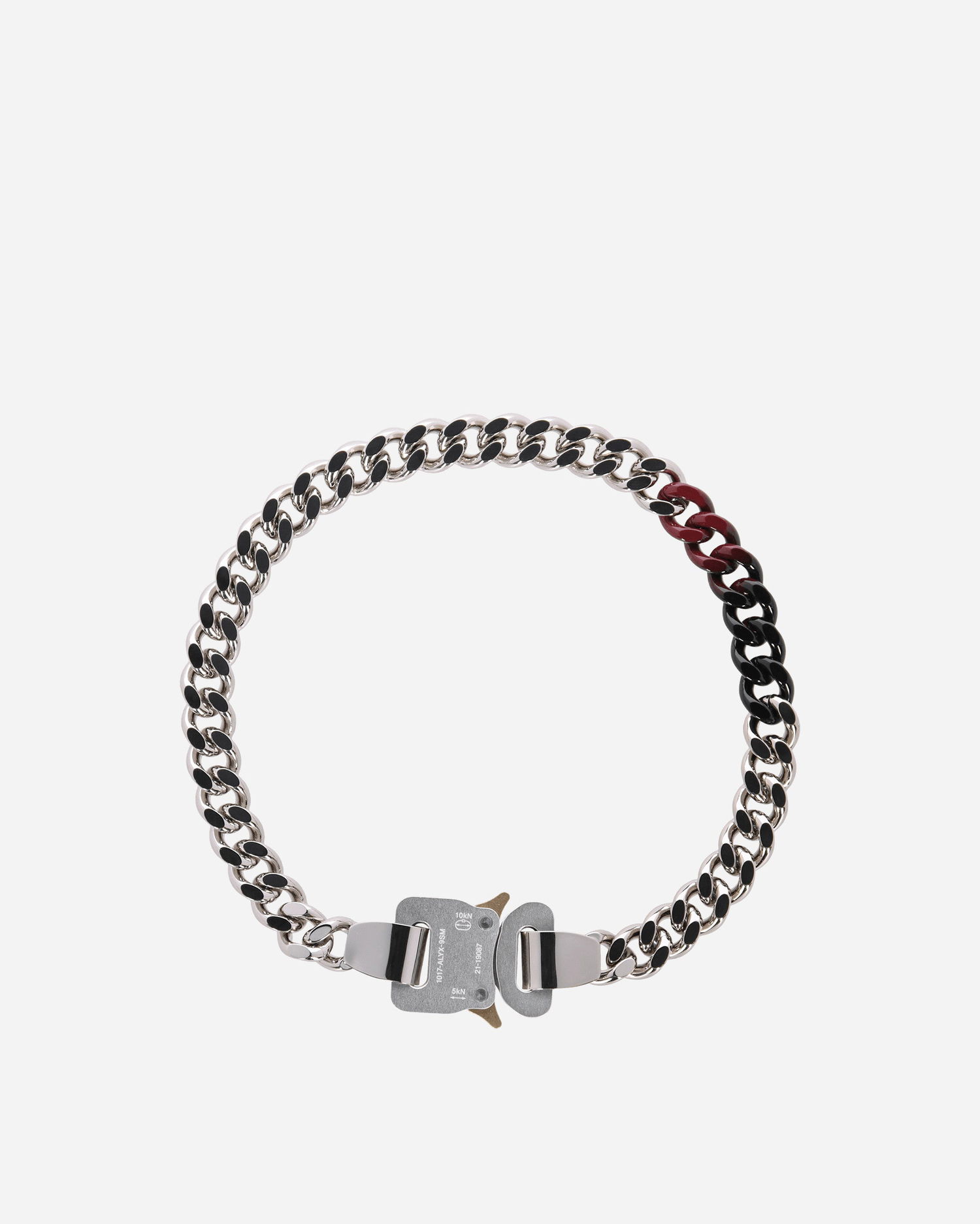 Колие 1017 ALYX 9SM Exclusive Signature Buckle Necklace Сиво | AXUJW0175OT01 MTY0001, 0