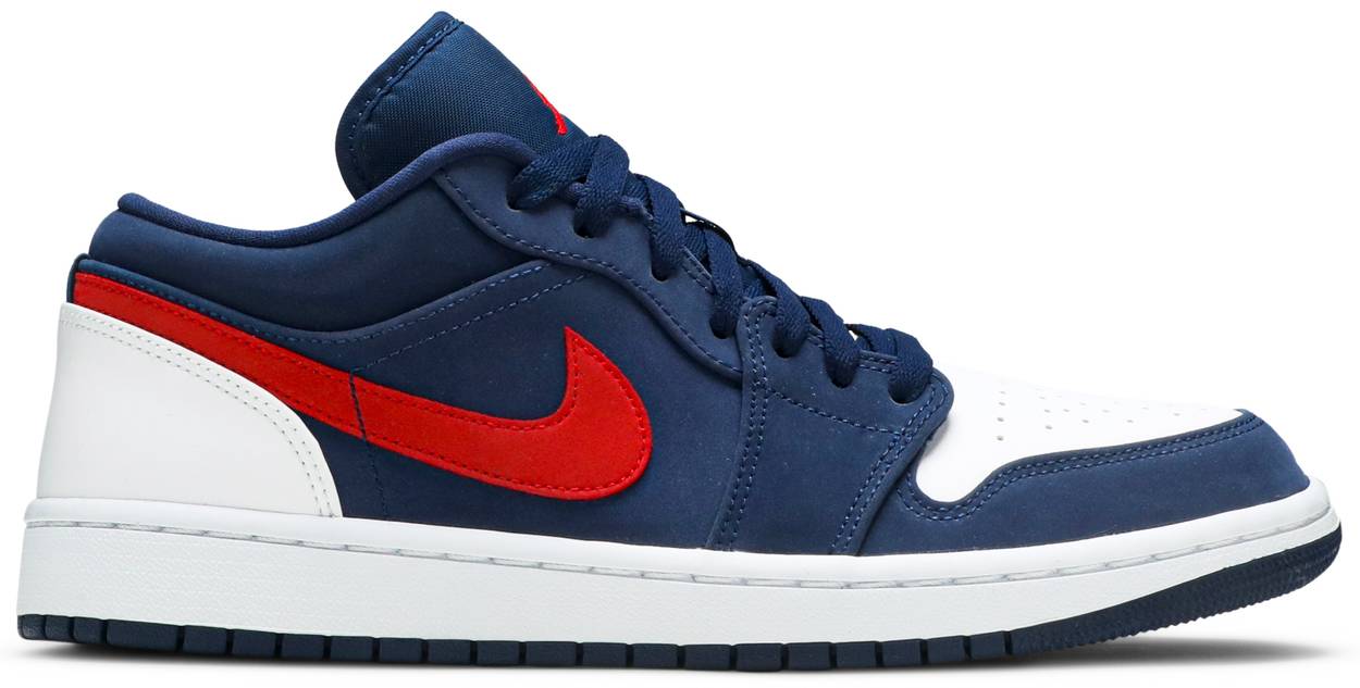 Кецове и обувки Jordan Air Jordan 1 Low "USA" Синьо | CZ8454-400, 0