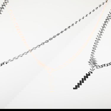 Колие BAPE A BATHING APE Sta Necklace Silver Металик | 001GDK301003M SVR, 1