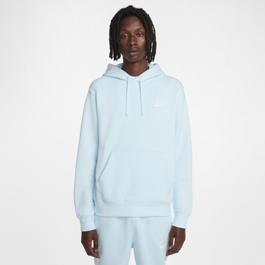 Суитчър Nike Club Fleece Sweatshirt With Hood Тюркоазено | BV2654-474, 0