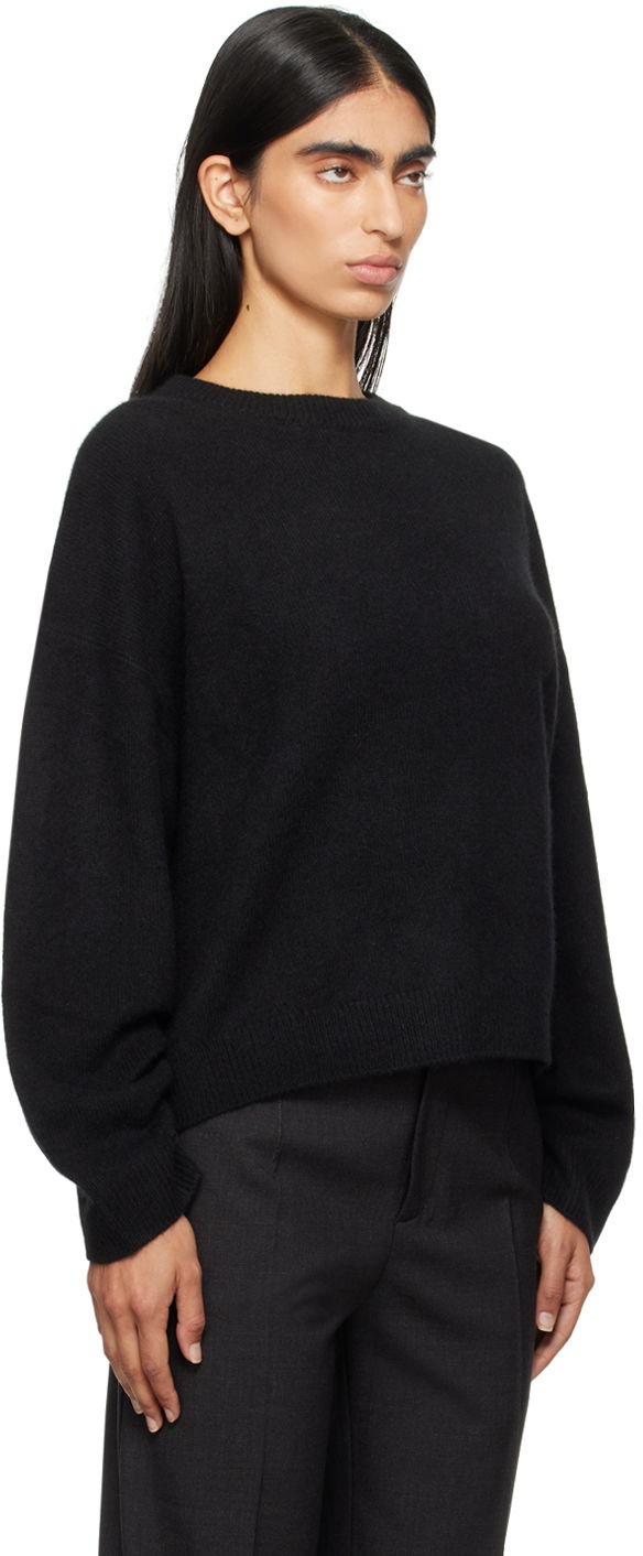 Пуловер Loulou de Saison Loulou de Saison Ropo Sweater Черно | ROPO, 1
