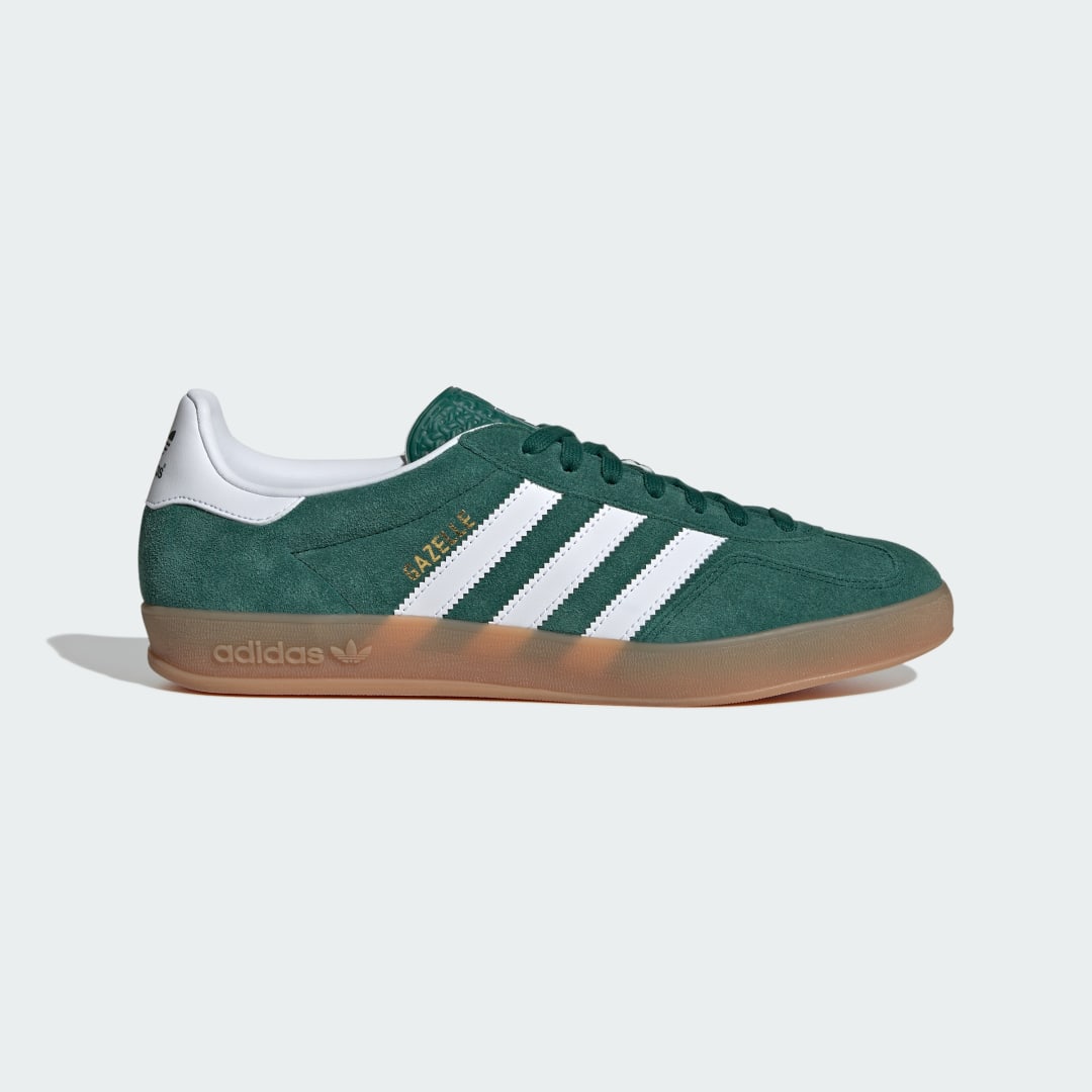 Кецове и обувки adidas Originals Gazelle Indoor Зелено | JI2062, 0