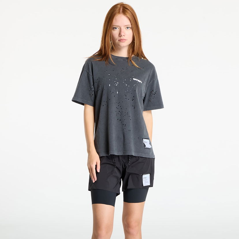 Тениска Satisfy MothTech T-Shirt Сиво | 11006-00A02