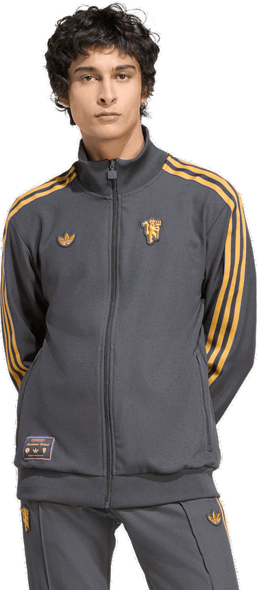 Комплект adidas Performance Manchester United Terrace Icons Track Top Сиво | JN2816, 4