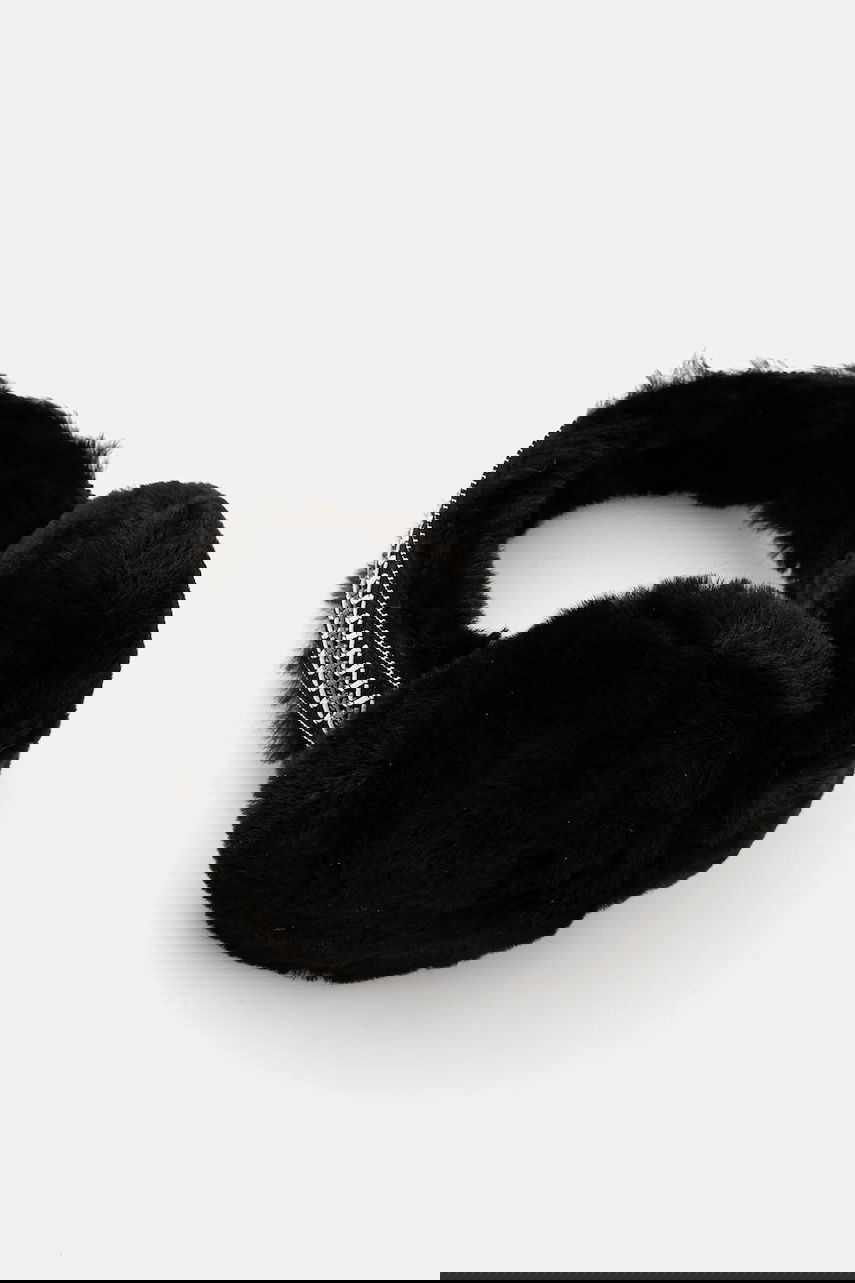 Аксесоари UGG Furry Earmuffs with Decorative Headband Черно | 20496., 0