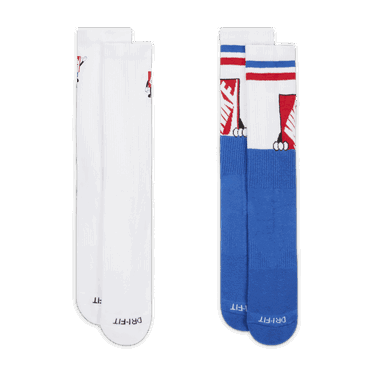 Чорапи Nike Everyday Plus 2 pairs Бяло | FB3273-901, 2