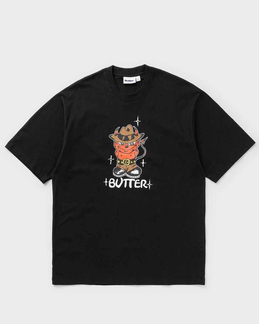 Тениска Butter Goods Devil Print Black T-Shirt Черно | P15270