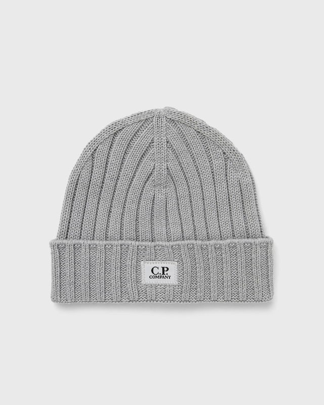 EXTRA FINE MERINO WOOL LOGO BEANIE