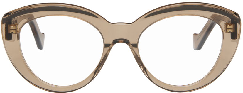 Слънчеви очила Loewe Chunky Anagram Glasses Бежово | LW50058I@51050