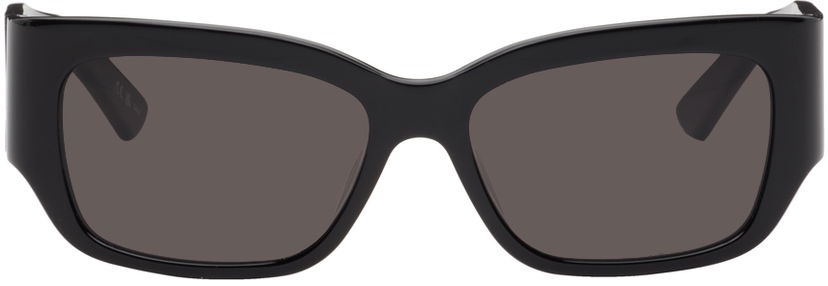 Слънчеви очила Balenciaga Rectangular Sunglasses Черно | BB0331SK-001
